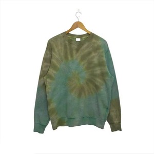 Black Bleach <b>Tie</b> Dye Sweatshirt Acid Wash Distressed Oversized Men Women Unisex Crewneck Pullover Grunge Streetwear Cotton OEM - Product Image 1