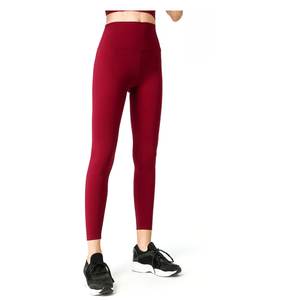 Conjunto de Yoga para Mujer de 2 Piezas, Directo de Fábrica, Marca Privada, Color Sólido, Todas las Tallas, Transpirable, Cintura Alta Elástica, Ropa de Gimnasio - Product Image 5