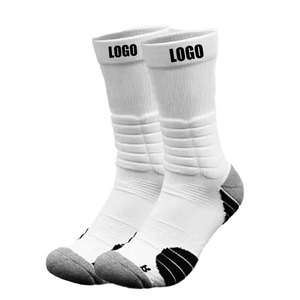 Econex Sports 2026 Hot Selling Breathable <b>Long</b> Shock Absorption Yoga Basketball Sports <b>Socks</b> Custom Logo High Quality - Product Image 2