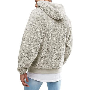 <b>Sherpa</b> <b>Hoodie</b> for Men Zip-Up Soft Warm Fleece Breathable Eco-Friendly Customizable for Winter Travel & Outdoor Use 2026 - Product Image 3