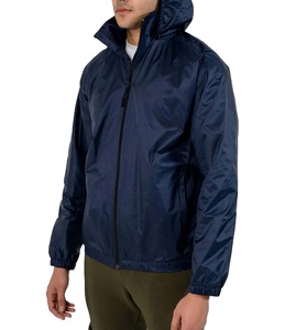 Veste coupe-vent légère et respirante pour homme, imperméable, à capuche, pliable, avec fermeture éclair intégrale, idéale pour l'escalade - Vente en gros de haute qualité - Product Image 4