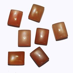 Natural <b>Peach</b> <b>Top</b> Selling Moonstone Octagon Cabochon 3x5mm to 12x16mm High Polished Loose Stone Gemstone Rings Jewelry Making - Product Image 5