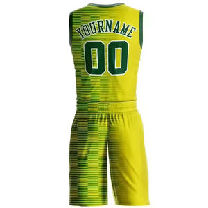 Conjunto de Uniforme de Baloncesto de Tallas Grandes Más Vendido, Camisetas Deportivas Personalizables, Jersey Transpirable para Baloncesto de Verano, Venta al Por Mayor - Product Image 5