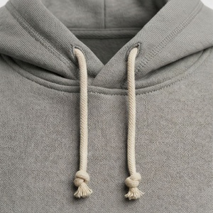 Haut court à capuche pour femme en coton, coupe ample, respirant, pour entraînement sportif, couleur personnalisable, logo personnalisé - Product Image 4