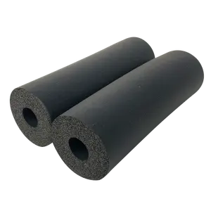 Custom flexible black Hot Water Insulation Material rubber foam pipes EPE EVA thermal foam Insulation Tube for Air Conditioner