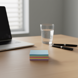 Ilan Grid Sticky Notes 76x76mm 200 Fogli Colori Assortiti - Product Image 3