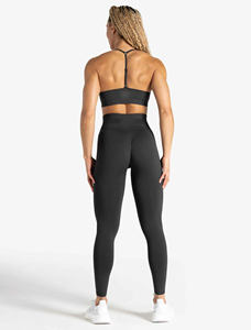 Soutiens-gorge de sport pour femmes à col en V, design torsadé sur le devant, dos croisé, pour le yoga et l'entraînement en salle de sport - Product Image 6