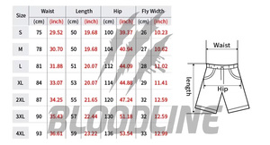 Pantalones Cortos Cargo para Hombre BLOODLINE, Cintura Media, Secado Rápido, Tela Oxford, Estilo Workwear con Múltiples Bolsillos - Product Image 2