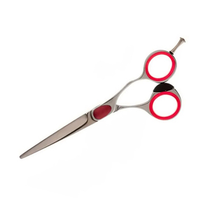 Tijeras de Barbero de Acero Inoxidable de Alta Calidad con Punta Redonda para Diestros, Mango Mediano, Logotipo Personalizado, Nueva Moda - Product Image 2