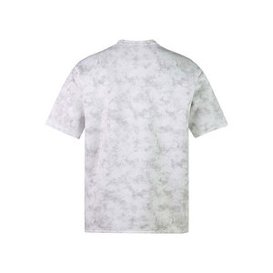 เสื้อยืดผู้ชายทรงโอเวอร์ไซส์ ย้อมสีแบบแอซิดวอช สไตล์วินเทจ สีซีดจาง ผ้าฝ้าย 100% ระบายอากาศได้ดี เหมาะสำหรับสตรีทแวร์ รับผลิตเสื้อยืด - Product Image 2