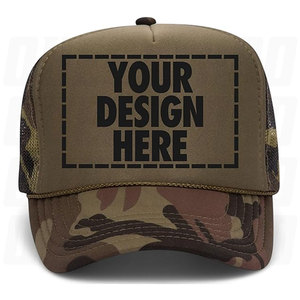 หมวกเบสบอลแบบ Trucker ดีไซน์เองได้ ปรับขนาดได้ สไตล์วินเทจ พร้อมปักโลโก้ หมวกกีฬาคุณภาพพรีเมียม รับผลิตแบบ OEM ODM - Product Image 1