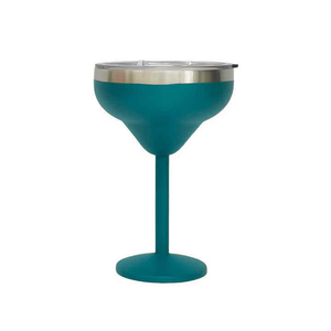 Verre à cocktail Margarita isotherme à double paroi en acier inoxydable avec couvercle, idéal pour les vacances à la plage ou à la piscine - Product Image 4