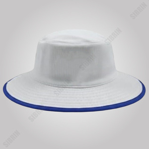 Sombrero de Cricket de Ala Ancha SIBRIN, Gorra Deportiva Personalizada de Algodón de Alta Calidad, Sombrero de Safari para Hombre, Gorra de Verano para Deportes al Aire Libre, Color Blanco - Product Image 2