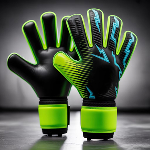 Goalkeeper Gloves with High Quality Material Professional Sports Training Cheap Soccer Soccer Gloves - Product Image 4