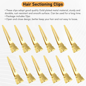 Kit d'outils professionnels en acier inoxydable pour extensions de cheveux, pour usage en salon, avec pinces à micro-anneaux à forte tenue, peigne, aiguille, boucle - Product Image 4