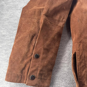 Chaqueta de Gamuza con Flecos para Hombre y Mujer, Calidad Premium, Estilo Occidental, Ropa Exterior de Moda, Marca Personalizada - Product Image 3