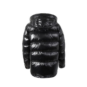 Chaqueta de Plumón para Hombre, Transpirable, Resistente al Viento, para Exteriores, con Logotipo Personalizado, Cuello Alto, Acolchada, para Invierno - Product Image 2