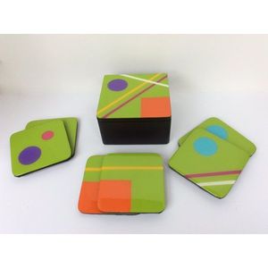 Sous-verres en MDF imprimés, finition brillante, protection des meubles pour la maison, la cuisine, la salle à manger, le café, revêtement émaillé, tapis et coussinets pour un usage quotidien - Product Image 6