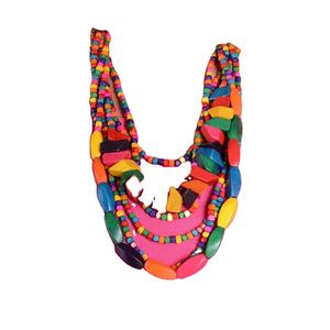 สร้อยคอเรซิ่นทำมือ เครื่องประดับแฟชั่นสำหรับผู้หญิง งานปาร์ตี้ จากอินเดีย ขายส่งจำนวนมาก สร้อยคอแบบยูนิเซ็กซ์ - Product Image 1