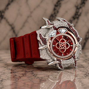 Reloj de Diamantes Moissanite Certificados para Hombre, Reloj de Acero Inoxidable de Lujo Completamente Cubierto de Diamantes - Product Image 2