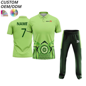 Camiseta de Cricket Personalizada, Transpirable, de Secado Rápido, 100% Poliéster, Uniforme de Equipo Sublimado, Soporte OEM ODM para Ropa al Por Mayor - Product Image 5