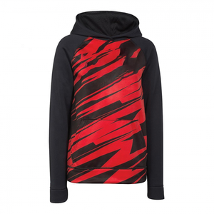 Sudadera con capucha de manga larga para hombre Logotipo personalizado Negro Moda Algodón Sudaderas en blanco Tallas grandes al por mayor - Product Image 3