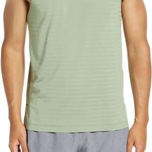Camiseta sin Mangas Deportiva Transpirable para Hombre, Precio al por Mayor, para Correr, Gimnasio y Fitness - Product Image 5