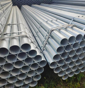 Tubería de Acero Galvanizado de 6m de Longitud, Tubería de <span class=keywords><strong>Hierro</strong></span> Galvanizado para Construcción, Estándar BS, Tubo Galvanizado por Inmersión en Caliente - Product Image 3