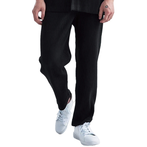 Pantalones Deportivos Transpirables con Costuras Laterales y Corte Acampanado para Hombre, Uniformes Deportivos de Felpa para Gimnasio, Caja de Suministro Individual - Product Image 6