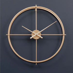 Reloj de Pared Geométrico Negro con Forma de Cubo, Moderno y Artístico, de Metal Decorativo para Interiores Elegantes - Product Image 6