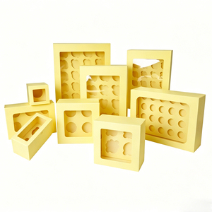 <span class=keywords><strong>Cajas</strong></span> de Cartón para Cupcakes <span class=keywords><strong>Gourmet</strong></span> <span class=keywords><strong>Personalizadas</strong></span>, <span class=keywords><strong>Cajas</strong></span> de Embalaje para Panadería, Muffins/Tartaletas de Huevo, <span class=keywords><strong>Cajas</strong></span> Marrones de 12 y 24 Cavidades - Product Image 6