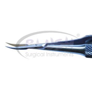 Tennant Curved Titanium Needle Holder Ophthalmic Suturing Microsurgical Instrument Eye Surgery Tool Model 3 By <b>Blush</b> Surgical - Product Image 5