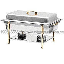 Platos de frotamiento de cobre puro para alimentos usados de alta calidad Plato de catering de buffet de lujo con los suministros de hotel y restaurante de la mejor calidad - Product Image 2