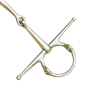 Bocado de acero inoxidable para caballo con barra en T y articulaciones, equipo de equitación, bocado de acero inoxidable para caballo - Product Image 3