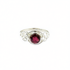<b>Garnet</b> Fashion <b>Ring</b> 3.8 Grams Weight - Product Image 2