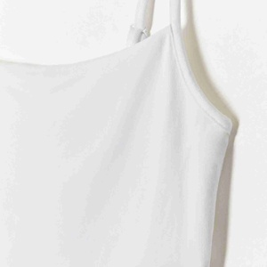 Camiseta sin mangas personalizada para mujer, top corto de verano, camisola con cuello redondo, tops transpirables para mujer, camiseta de verano acanalada - Product Image 4