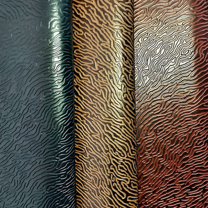 Remarkable Safari Printed Leatherette Textured Material for Luxury Purses Belts Shoes Making <b>Leather</b> Projects DIY Refinement - Product Image 1