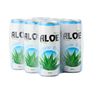 Aloe Vera avec pulpe, faible teneur en sucre, saveur originale, 330 ml, faible teneur en sucre |   Boisson rafraîchissante sans sucre, marque Datafa, OEM ODM - Product Image 4