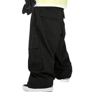 Pantalones de Esquí Profesionales Impermeables de 10,000 mm para Hombre y Mujer, Pantalones de Snowboard Personalizados, Transpirables y Resistentes al Viento, Pantalones Holgados de Invierno - Product Image 3