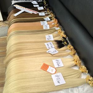 Proveedor confiable de cabello humano Extensiones de cabello virgen de grado 12A Colores personalizables Sin enredos planos y rectos al por mayor - Product Image 3