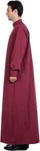 Jubba Clásica para Hombre, Thobe Árabe Tradicional de Manga Larga, Ropa Musulmana, Fabricante Mayorista de Jubbas Islámicas para Hajj y Umrah - Product Image 5