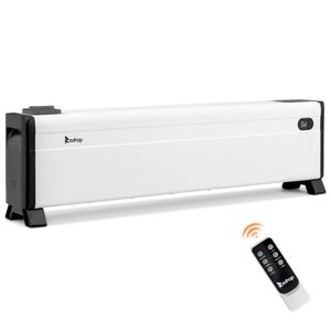 Stufa Elettrica a Infrarossi da 32 Pollici con 1500W, 3 Impostazioni di Calore, Telecomando, Timer 12H, Umidificatore Integrato - Product Image 3