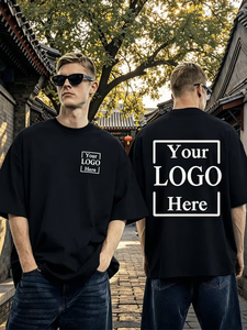 Custom T-Shirts Order Suitable for Holiday Gifts Team Uniforms Music Festival Outfits Text/Design Short Sleeve Round Neck Shirt - Product Image 2