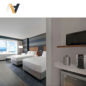 Juego de Muebles para Dormitorio de Hotel con Cama Queen Size que Ahorra Espacio, para Mejorar Habitaciones Comerciales, Holiday Inn - Product Image 1