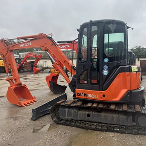 Excavadora usada original de Japón en oferta, <span class=keywords><strong>Hitachi</strong></span> zx55u, <span class=keywords><strong>mini</strong></span> excavadora hidráulica de 5 toneladas, en stock, entrega rápida. - Product Image 1