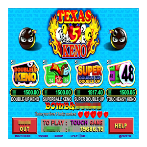 Texas Keno 5H <b>Game</b> <b>Arcade</b> <b>Machine</b> Wms550 Pot Gold Manufacturer's Coin Pusher Pog Board - Product Image 2