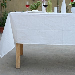 Luxury Modern Woven 100% Cotton Solid Pattern Durable <b>Tablecloth</b> Rajasthan for Home Event Decor-Eco-Friendly Washable - Product Image 1