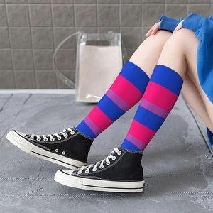 Wholesale Men's And Women's Breathable Fashion <b>Socks</b> Multicolor <b>Moistures</b> Wicking High Stretch Casual Cotton Daily Sports <b>Socks</b> - Product Image 6