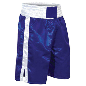 Unisex Muay Thai MMA Shorts with Front Logo <b>Stretch</b> & Quick Dry Fabric for Boxing and MMA Training - Product Image 3