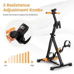 Vélo d'exercice pliable pour personnes âgées, vélo d'exercice pour la maison - Product Image 4